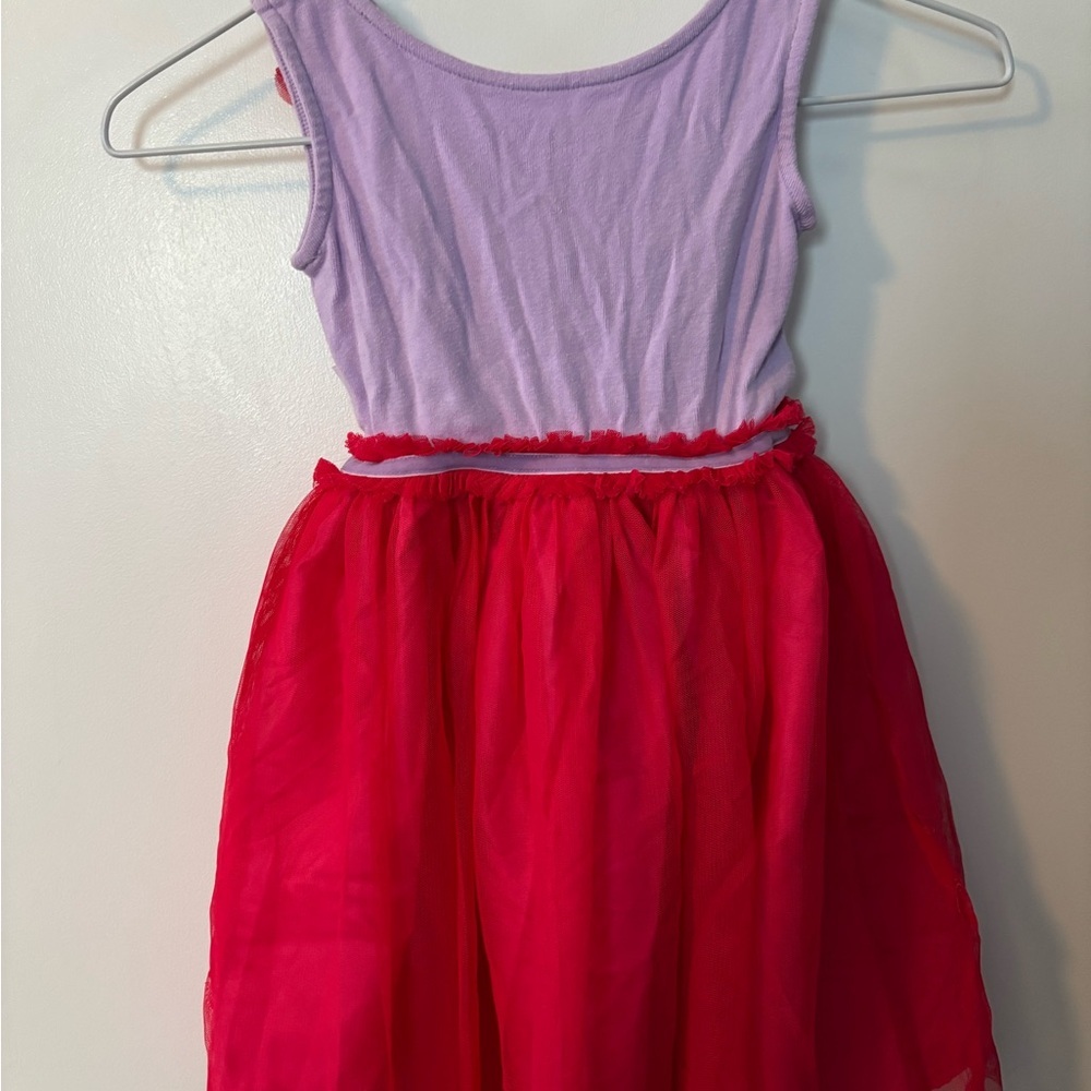 American Girl Bitty Baby Purple and Red Dress - Picture 5 of 5